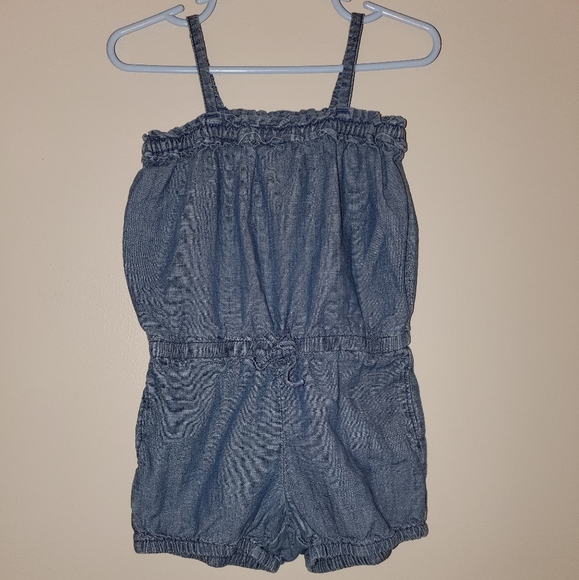 GAP Other - Baby GAP Chambray Romper with Pockets!!!!!